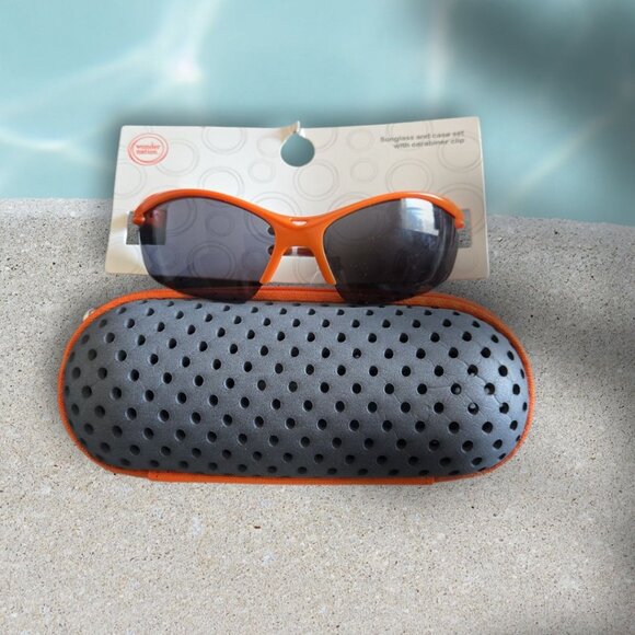 2 Pairs Boys French Terry Shorts Size 5 + Sunglasses with Case - NWT - Bundle - Picture 2 of 6